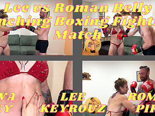 Lee Vs Roman Belly Punching Boxing Fighting Match 4K