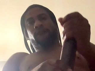 Stroking This BBC Until It Bursts with Cum