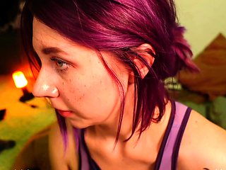 Pretty amateur redhead teen Farrah Flower fucked in public