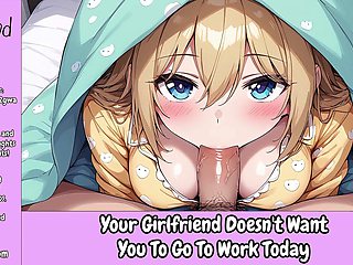 Your girl wants you to skip work today [Sensual audio for guys]