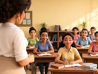 Teacher Ditched Math and Taught Us How to Save Our Marriage (AI Made)