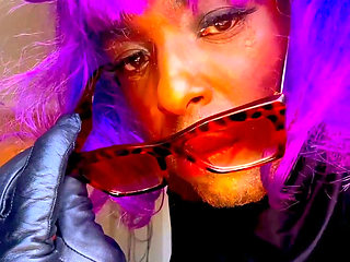 Private Collection Black Sissy Cross Dresser Ball Drainer 1
