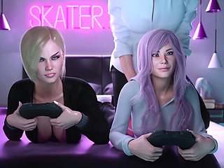 Apocalust:game Night with My Best Friends -hard Sex!fucking My Friend's Delicious Pussy 3D Hentai Game