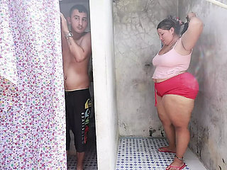 Horny Neighbor Lexly_16 Gets Unexpected Creampie & Big Titty Milk Spray - Amateur Homemade