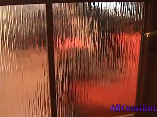 Dildo sucking and then sucking a real cock for looong time.