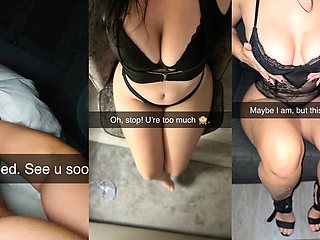 The Neighbor's Comfort. Celine cheats on husband with neighbor on Snapchat