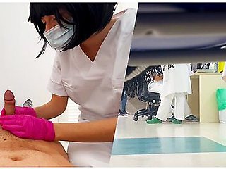 The New Young Student Nurse Checks My Penis And I Have A Boner
