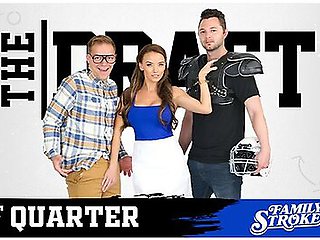 Stepmom Pristine Edge Satisfies Stepson To Get The Dream Fantasy Football Draft Pt.1