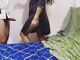 Stepsister seduces stepbrother for sex and he fucked her hard and cum on body Hindi audio HD sex