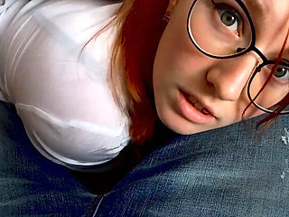 Classmate Gives Stealthy Blowjob Under Desk During Class