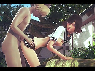 Hentai Uncensored 3D - Mia and Elf Hard Sex - Japanese Asian Manga Anime Film Game Porn