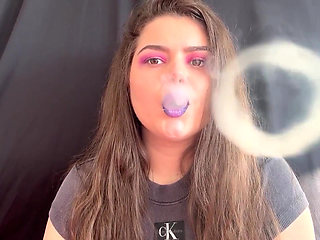 Smokey Seductress: Purple Passion Pink Cigars
