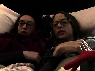 Hot brunette lesbians toys and pussy eating