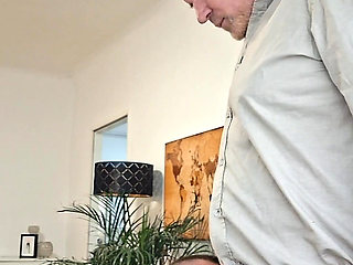 Kissing with Igor. Handjob Wank