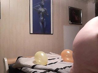 Nude with Balloons