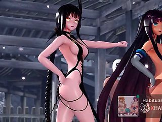 Mmd r18 Gokuraku Jodo YYB Kawaii Strike sport amazon mercilessly fuck hard this 3d hentai cum swallowing MILF