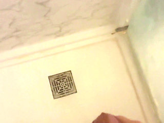 Retired Army Veteran Playing with His Cock in the Shower