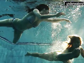 Escort's bikini movie by Underwater Show