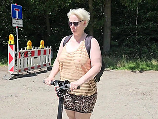Frivolous on the Road with the Scooter