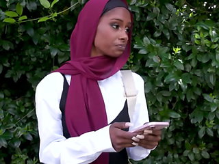 First time sex for young ebony muslim