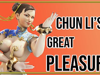 Chun Li's great pleasure.