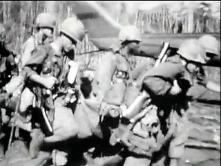 Muscular dude drills cute brunette babe with perky jugs