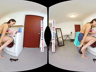 Alina Lopez Delivers Sizzling Pussy Rub Tease In Steamy Laundromat Masturbation Session