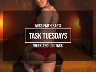 Week 20: A Sticky Stroker Task for Jerk Off Addicts - Miss Faith Rae's Femdom Audio JOI Instructions