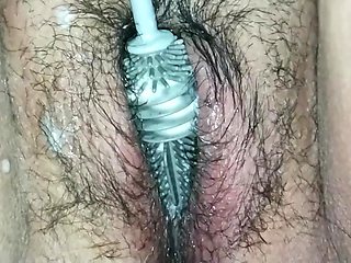 I Have An Orgasm Deep Cleaning My Dirty Sperm Pussy