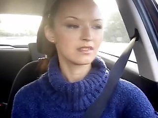 Driving Quick in Flowered Ballet Flats