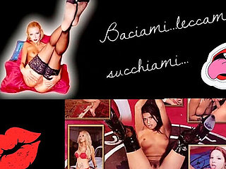 Teen Girls Kiss, Lick & Suck Big Cocks in Classic Fetish Compilation