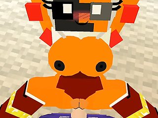 Minecraft Jenny Mod Fapcraft: Fazclaire's Night FNAF Fucking a flying animatronic called Clipsy