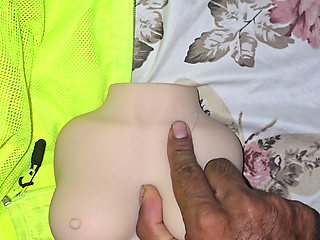 FIRST ANAL SEX WITH SEX DOLL