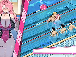 Hentai Game - Minami Hentai Gallery Scene Pool Sex - Lifeguard Holic