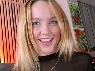 Point of View: Teen Talks Dirty During Oily Anal Penetration