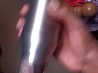 Sexy Tamil male sex with water bottle