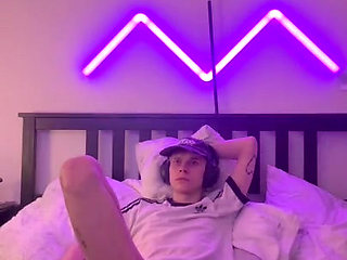 Young shy horny twink shows his hole
