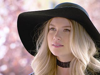 Two cute blondes, Arya Fae and Chad White, enjoying each other’s company