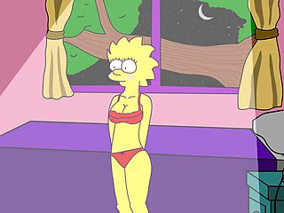 The Simpson Simpvill Part 3 Sexy Lisa Underwear By LoveSkySanX