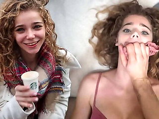 Sabrina Spice's First Time On Camera - Amateur Teen Takes Big Cock Rough