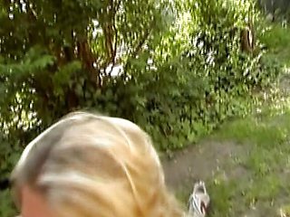 German MILF with an amazing body loves fucking in the backyard