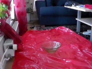 Jen Is Peeing in a Green Glass Bowl