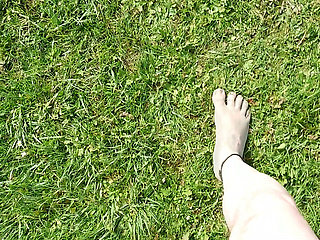 Beach Walk with Dirty Feet