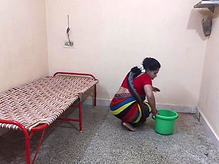 Amateur couple from India are banging hard on the floor