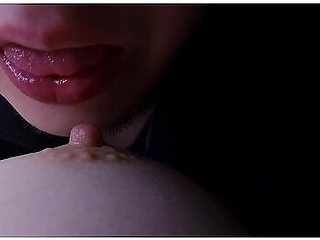 Romantic Home Video With Licking And Sucking Nipple, Nipple Play