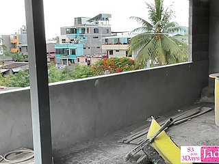 Sneaked into a construction site and we fucked hard