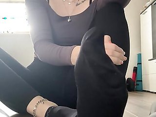 You have time to test my sweaty socks and soles while I smoke, so use them!