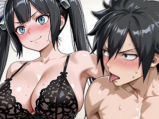 Gray (ft) X Hestia (danmachi)