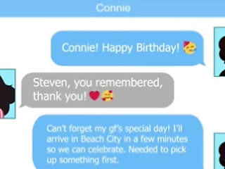 cartoon sex , gf bf having sex and chatting