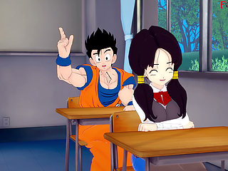 Krillin Almost Finds Android 18 and Roshi Fucking - Dragon Ball Zex Series